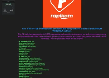 Rapikom Venezuela Suffers Data Breach