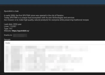 Sputnik64 Food Ecosystem Suffers Customer Data Breach