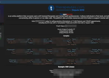 Therapeutes.com Data Breach Exposes Patient Records