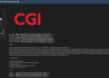 CGI Sverige AB Infrastructure Breach Hits Swedish E-Government