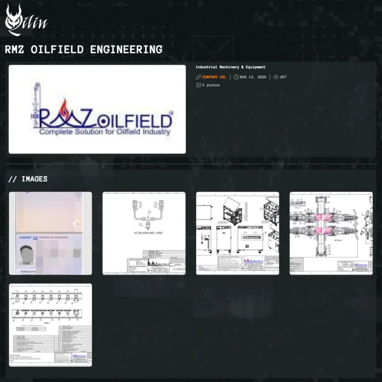 RMZ Oilfield Engineering Hit by Qilin Ransomware Attack