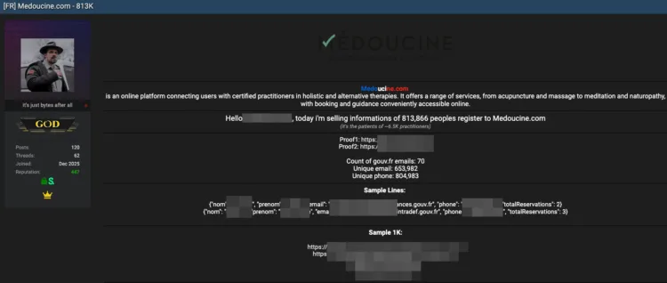 Medoucine Data Breach Exposes Over 813K Patient Records
