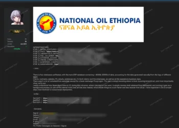 National Oil Ethiopia PLC Suffers Major Data Breach