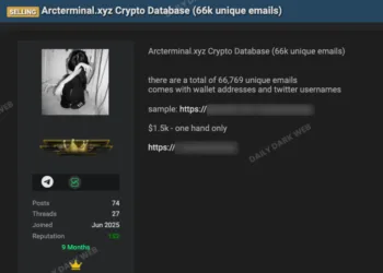 Arcterminal.xyz Data Breach Exposes User Emails and Wallets