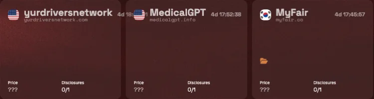 KillSec Hits YURDriversNetwork, MedicalGPT, MyFair