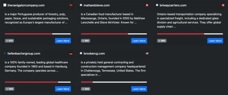 Safepay Hacks Navigator, Matt&Steve’s, Briway, Tiefenbacher, Brooker