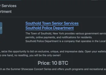 Rhysida Ransomware Attack Hits Southold Police and Senior Services
