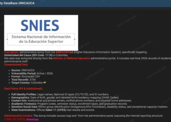 Universidad del Cauca Suffers Data Breach Exposing PII
