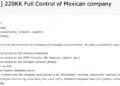 Threat Actor Selling Root Access to Mexican Manufacturing Firm