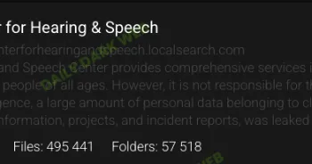 The Center for Hearing & Speech Hit by Interlock Ransomware Attack