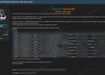 Service Telecom Data Breach Exposes 2.8 Million Users