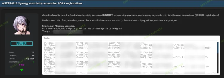 Synergy Data Breach Impacts 900K Customer Records