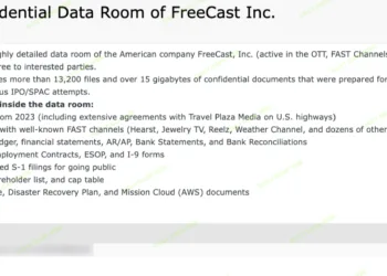 FreeCast Inc. Data Breach Exposes Confidential Documents