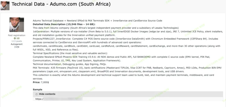 Adumo Data Breach: South African Payment Provider Compromised