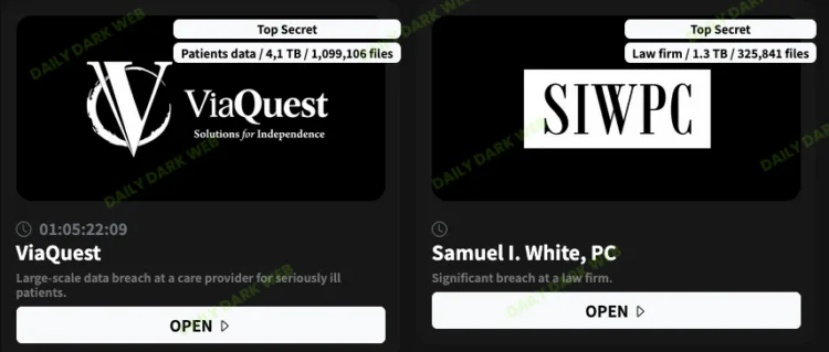 Anubis Ransomware Attack Hits ViaQuest and Samuel I White PC