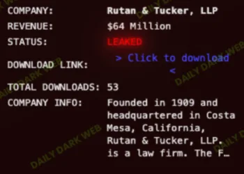 Rutan & Tucker Law Firm Suffers Data Breach by Silentransomgroup