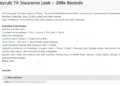 Jeff Honeycutt Insurance Agency Data Breach Exposes Client Info