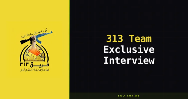 Exclusive Interview: 313 Team